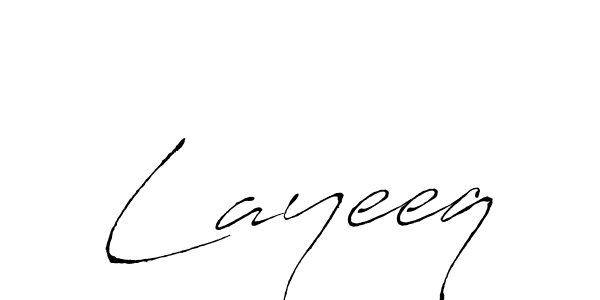 It looks lik you need a new signature style for name Layeeq. Design unique handwritten (Antro_Vectra) signature with our free signature maker in just a few clicks. Layeeq signature style 6 images and pictures png