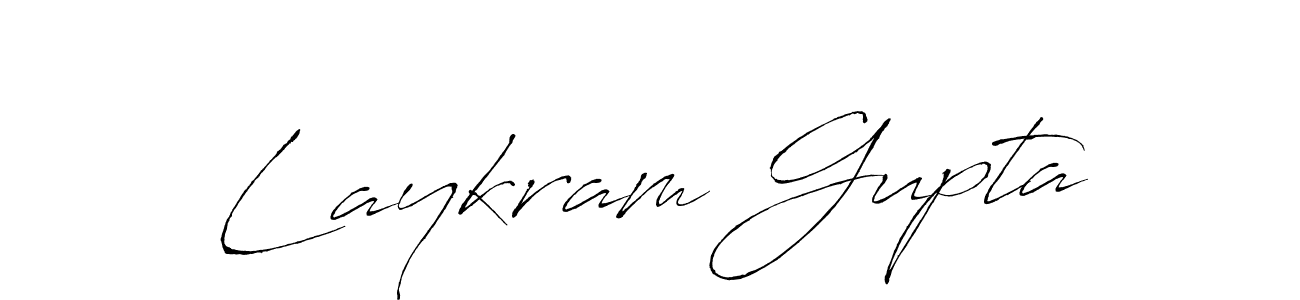 Similarly Antro_Vectra is the best handwritten signature design. Signature creator online .You can use it as an online autograph creator for name Laykram Gupta. Laykram Gupta signature style 6 images and pictures png