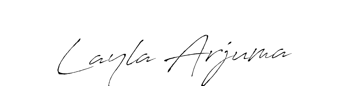 It looks lik you need a new signature style for name Layla Arjuma. Design unique handwritten (Antro_Vectra) signature with our free signature maker in just a few clicks. Layla Arjuma signature style 6 images and pictures png