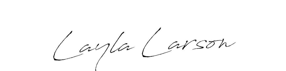 Use a signature maker to create a handwritten signature online. With this signature software, you can design (Antro_Vectra) your own signature for name Layla Larson. Layla Larson signature style 6 images and pictures png