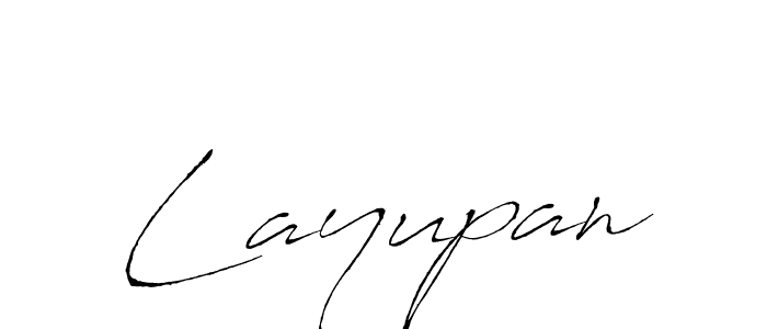 How to make Layupan name signature. Use Antro_Vectra style for creating short signs online. This is the latest handwritten sign. Layupan signature style 6 images and pictures png