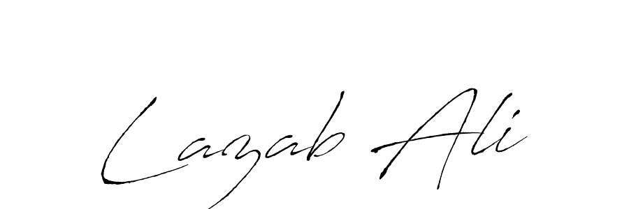 Also You can easily find your signature by using the search form. We will create Lazab Ali name handwritten signature images for you free of cost using Antro_Vectra sign style. Lazab Ali signature style 6 images and pictures png