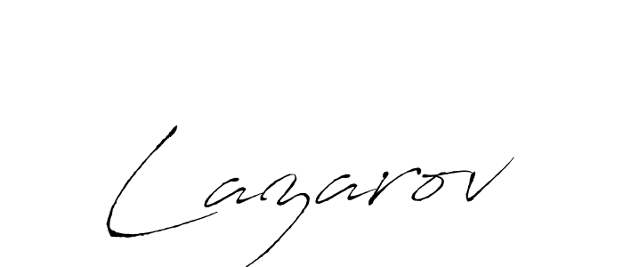 You should practise on your own different ways (Antro_Vectra) to write your name (Lazarov) in signature. don't let someone else do it for you. Lazarov signature style 6 images and pictures png