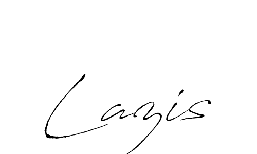 Make a beautiful signature design for name Lazis. With this signature (Antro_Vectra) style, you can create a handwritten signature for free. Lazis signature style 6 images and pictures png