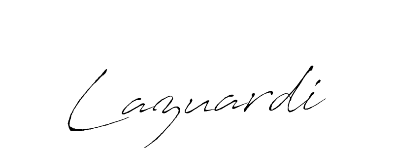 Create a beautiful signature design for name Lazuardi. With this signature (Antro_Vectra) fonts, you can make a handwritten signature for free. Lazuardi signature style 6 images and pictures png