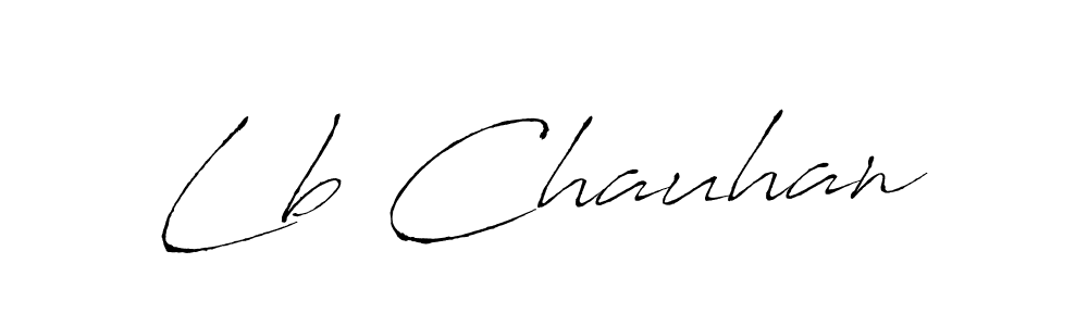 Also You can easily find your signature by using the search form. We will create Lb Chauhan name handwritten signature images for you free of cost using Antro_Vectra sign style. Lb Chauhan signature style 6 images and pictures png