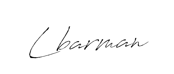 Use a signature maker to create a handwritten signature online. With this signature software, you can design (Antro_Vectra) your own signature for name Lbarman. Lbarman signature style 6 images and pictures png