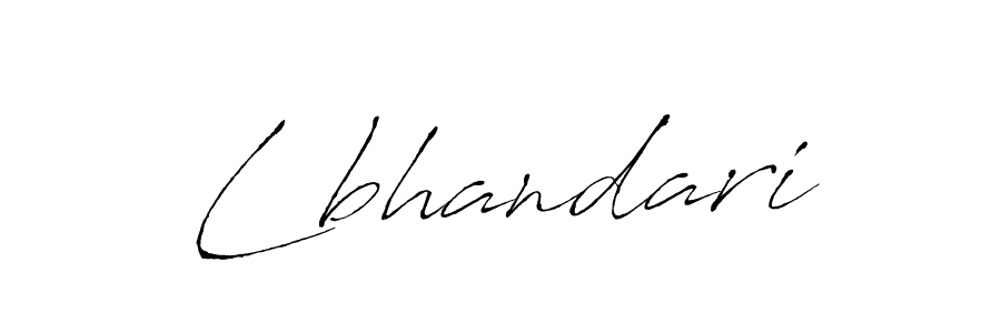 Antro_Vectra is a professional signature style that is perfect for those who want to add a touch of class to their signature. It is also a great choice for those who want to make their signature more unique. Get Lbhandari name to fancy signature for free. Lbhandari signature style 6 images and pictures png