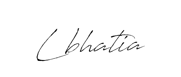 How to make Lbhatia name signature. Use Antro_Vectra style for creating short signs online. This is the latest handwritten sign. Lbhatia signature style 6 images and pictures png