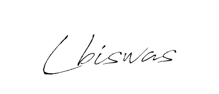 Use a signature maker to create a handwritten signature online. With this signature software, you can design (Antro_Vectra) your own signature for name Lbiswas. Lbiswas signature style 6 images and pictures png
