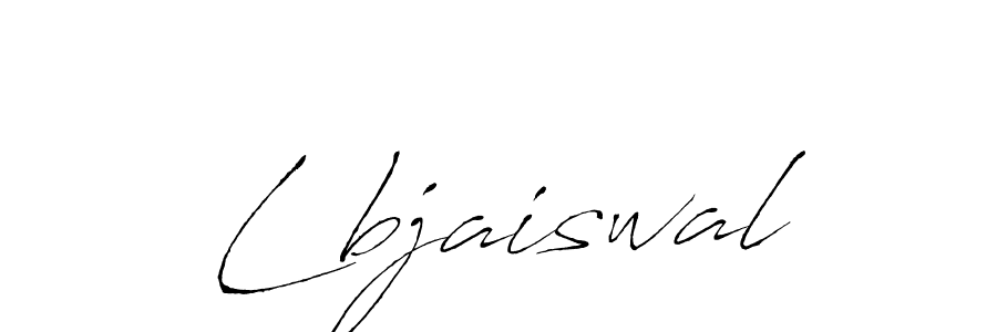 How to make Lbjaiswal signature? Antro_Vectra is a professional autograph style. Create handwritten signature for Lbjaiswal name. Lbjaiswal signature style 6 images and pictures png
