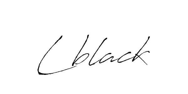 How to Draw Lblack signature style? Antro_Vectra is a latest design signature styles for name Lblack. Lblack signature style 6 images and pictures png