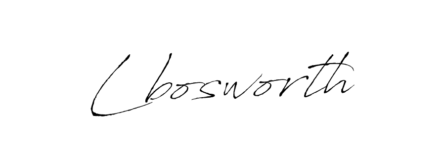 Design your own signature with our free online signature maker. With this signature software, you can create a handwritten (Antro_Vectra) signature for name Lbosworth. Lbosworth signature style 6 images and pictures png