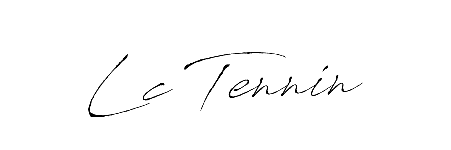 Make a beautiful signature design for name Lc Tennin. Use this online signature maker to create a handwritten signature for free. Lc Tennin signature style 6 images and pictures png