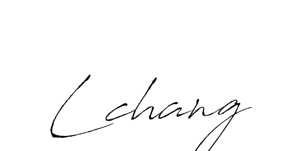 if you are searching for the best signature style for your name Lchang. so please give up your signature search. here we have designed multiple signature styles  using Antro_Vectra. Lchang signature style 6 images and pictures png