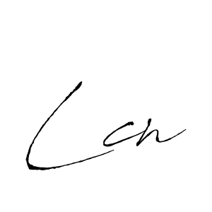Also we have Lcn name is the best signature style. Create professional handwritten signature collection using Antro_Vectra autograph style. Lcn signature style 6 images and pictures png