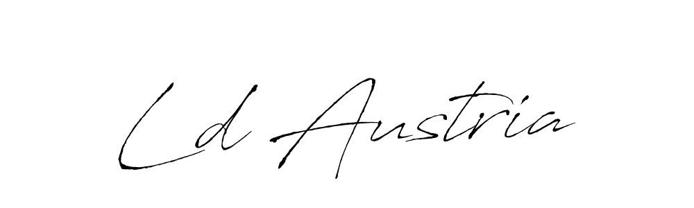 Similarly Antro_Vectra is the best handwritten signature design. Signature creator online .You can use it as an online autograph creator for name Ld Austria. Ld Austria signature style 6 images and pictures png