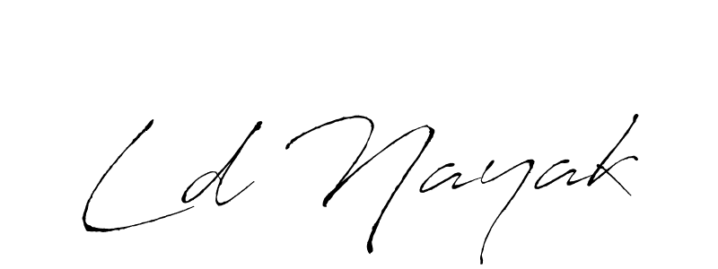 if you are searching for the best signature style for your name Ld Nayak. so please give up your signature search. here we have designed multiple signature styles  using Antro_Vectra. Ld Nayak signature style 6 images and pictures png