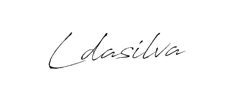The best way (Antro_Vectra) to make a short signature is to pick only two or three words in your name. The name Ldasilva include a total of six letters. For converting this name. Ldasilva signature style 6 images and pictures png