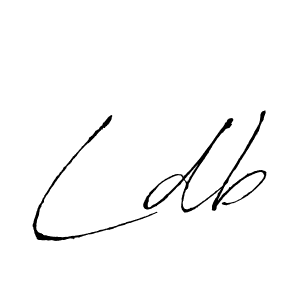 Also You can easily find your signature by using the search form. We will create Ldb name handwritten signature images for you free of cost using Antro_Vectra sign style. Ldb signature style 6 images and pictures png