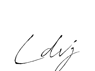 if you are searching for the best signature style for your name Ldvj. so please give up your signature search. here we have designed multiple signature styles  using Antro_Vectra. Ldvj signature style 6 images and pictures png