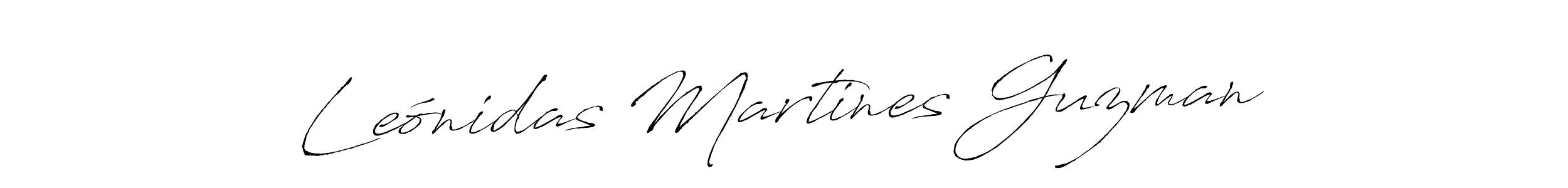 Make a short Leónidas Martines Guzman signature style. Manage your documents anywhere anytime using Antro_Vectra. Create and add eSignatures, submit forms, share and send files easily. Leónidas Martines Guzman signature style 6 images and pictures png