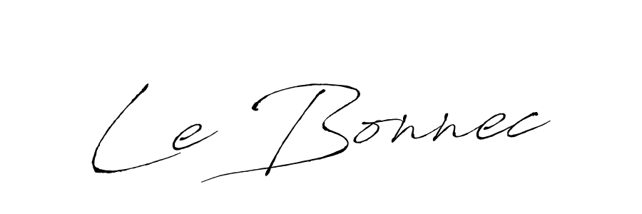 How to Draw Le Bonnec signature style? Antro_Vectra is a latest design signature styles for name Le Bonnec. Le Bonnec signature style 6 images and pictures png