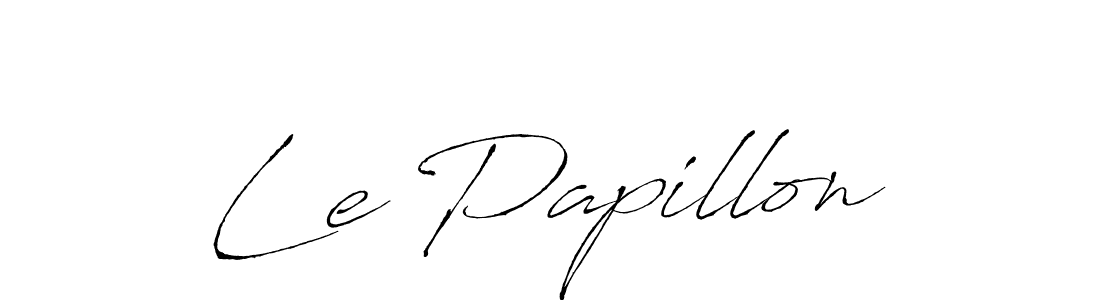 Le Papillon stylish signature style. Best Handwritten Sign (Antro_Vectra) for my name. Handwritten Signature Collection Ideas for my name Le Papillon. Le Papillon signature style 6 images and pictures png