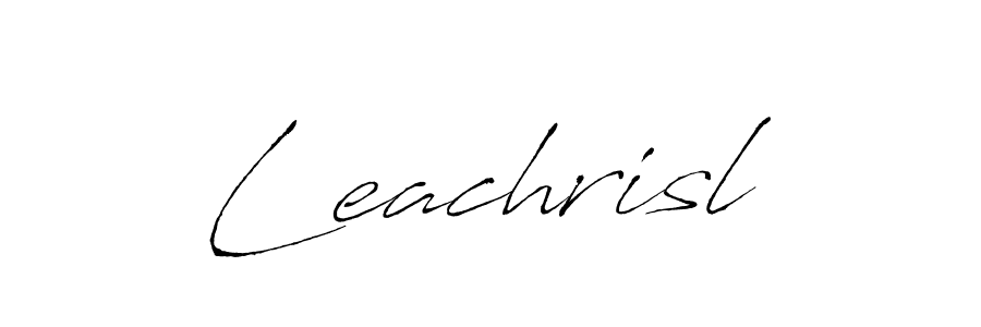 How to make Leachrisl signature? Antro_Vectra is a professional autograph style. Create handwritten signature for Leachrisl name. Leachrisl signature style 6 images and pictures png