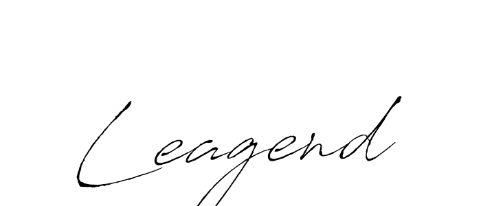 Create a beautiful signature design for name Leagend. With this signature (Antro_Vectra) fonts, you can make a handwritten signature for free. Leagend signature style 6 images and pictures png