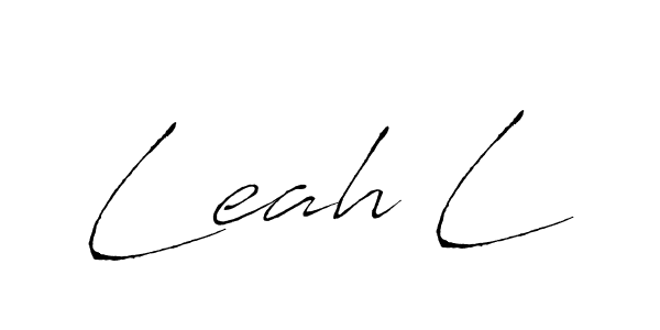 Check out images of Autograph of Leah L name. Actor Leah L Signature Style. Antro_Vectra is a professional sign style online. Leah L signature style 6 images and pictures png