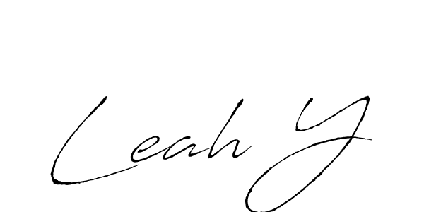 Also You can easily find your signature by using the search form. We will create Leah Y name handwritten signature images for you free of cost using Antro_Vectra sign style. Leah Y signature style 6 images and pictures png