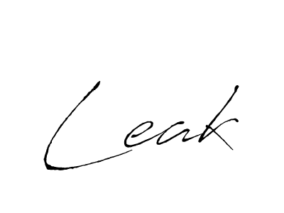 How to Draw Leak signature style? Antro_Vectra is a latest design signature styles for name Leak. Leak signature style 6 images and pictures png