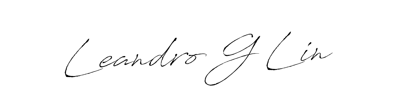 Once you've used our free online signature maker to create your best signature Antro_Vectra style, it's time to enjoy all of the benefits that Leandro G Lin name signing documents. Leandro G Lin signature style 6 images and pictures png