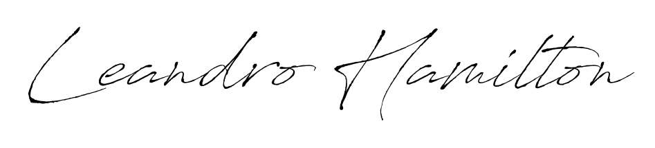 A sleek calligraphic signature for name Leandro Hamilton utilizing Antro_Vectra styling. Great for adding personal signatures to photos and art. Leandro Hamilton signature style 6 images and pictures png
