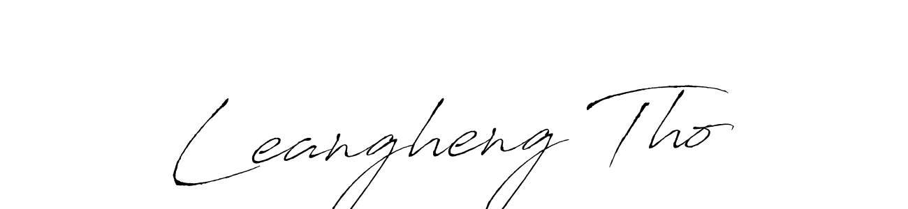 Once you've used our free online signature maker to create your best signature Antro_Vectra style, it's time to enjoy all of the benefits that Leangheng Tho name signing documents. Leangheng Tho signature style 6 images and pictures png