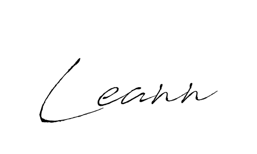 Also we have Leann name is the best signature style. Create professional handwritten signature collection using Antro_Vectra autograph style. Leann signature style 6 images and pictures png