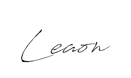 It looks lik you need a new signature style for name Leaon. Design unique handwritten (Antro_Vectra) signature with our free signature maker in just a few clicks. Leaon signature style 6 images and pictures png