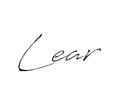 Lear stylish signature style. Best Handwritten Sign (Antro_Vectra) for my name. Handwritten Signature Collection Ideas for my name Lear. Lear signature style 6 images and pictures png