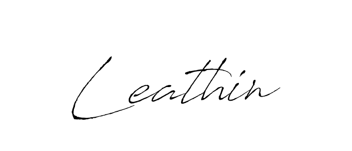 You should practise on your own different ways (Antro_Vectra) to write your name (Leathin) in signature. don't let someone else do it for you. Leathin signature style 6 images and pictures png