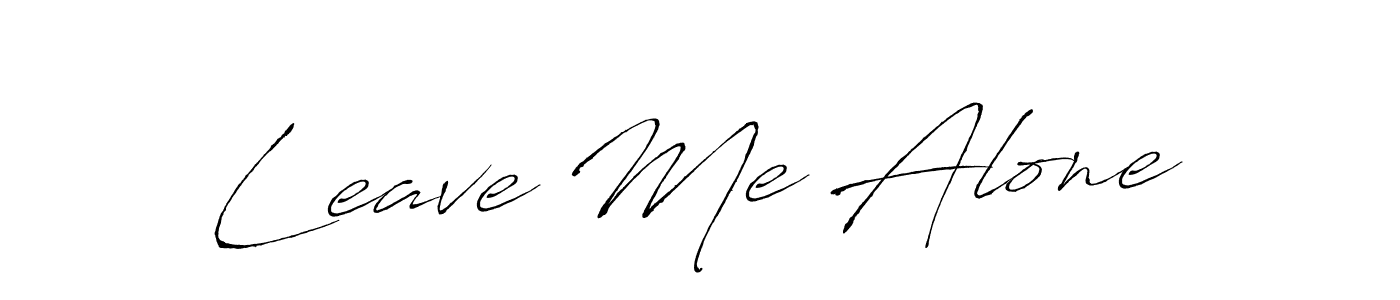 The best way (Antro_Vectra) to make a short signature is to pick only two or three words in your name. The name Leave Me Alone include a total of six letters. For converting this name. Leave Me Alone signature style 6 images and pictures png