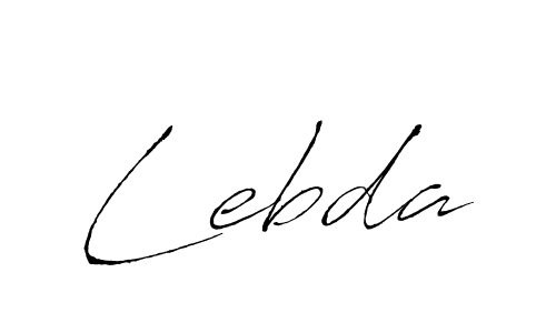 You should practise on your own different ways (Antro_Vectra) to write your name (Lebda) in signature. don't let someone else do it for you. Lebda signature style 6 images and pictures png