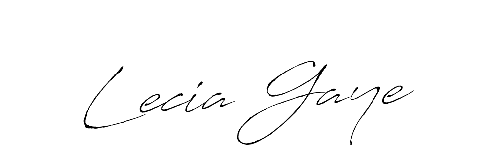 The best way (Antro_Vectra) to make a short signature is to pick only two or three words in your name. The name Lecia Gaye include a total of six letters. For converting this name. Lecia Gaye signature style 6 images and pictures png