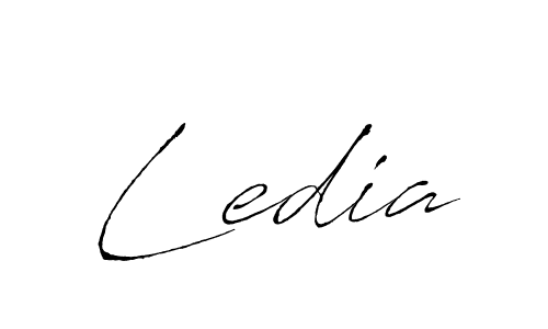 Antro_Vectra is a professional signature style that is perfect for those who want to add a touch of class to their signature. It is also a great choice for those who want to make their signature more unique. Get Ledia name to fancy signature for free. Ledia signature style 6 images and pictures png