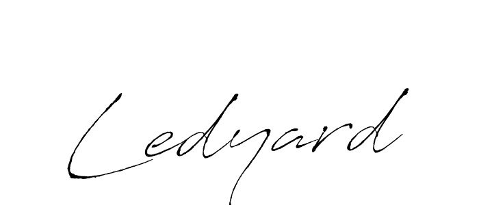 How to make Ledyard name signature. Use Antro_Vectra style for creating short signs online. This is the latest handwritten sign. Ledyard signature style 6 images and pictures png