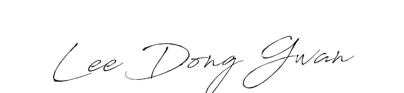 Lee Dong Gwan stylish signature style. Best Handwritten Sign (Antro_Vectra) for my name. Handwritten Signature Collection Ideas for my name Lee Dong Gwan. Lee Dong Gwan signature style 6 images and pictures png
