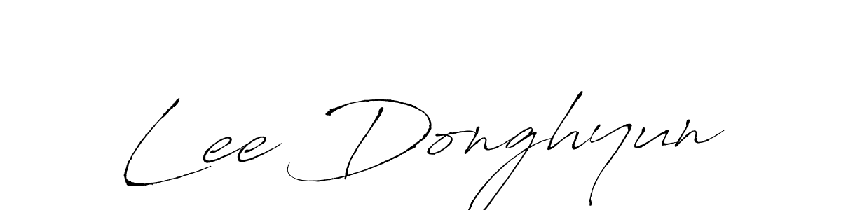 How to make Lee Donghyun signature? Antro_Vectra is a professional autograph style. Create handwritten signature for Lee Donghyun name. Lee Donghyun signature style 6 images and pictures png