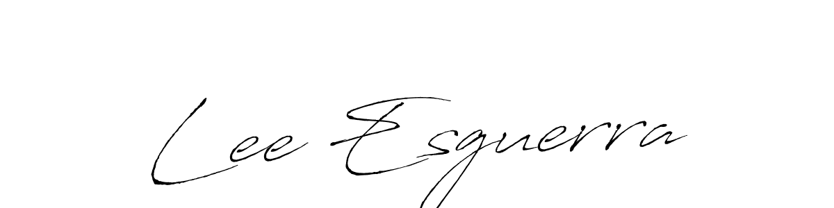 Create a beautiful signature design for name Lee Esguerra. With this signature (Antro_Vectra) fonts, you can make a handwritten signature for free. Lee Esguerra signature style 6 images and pictures png