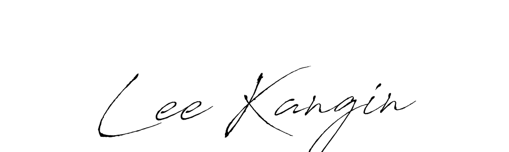 This is the best signature style for the Lee Kangin name. Also you like these signature font (Antro_Vectra). Mix name signature. Lee Kangin signature style 6 images and pictures png