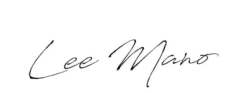 You should practise on your own different ways (Antro_Vectra) to write your name (Lee Mano) in signature. don't let someone else do it for you. Lee Mano signature style 6 images and pictures png